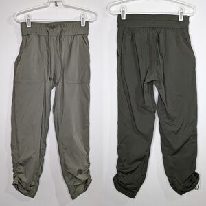 Lululemon Beyond The Studio crop leggings in Grey Sage 4